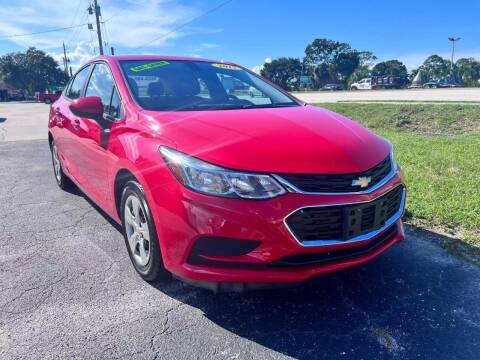 2017 Chevrolet Cruze for sale at Palm Bay Motors in Palm Bay FL