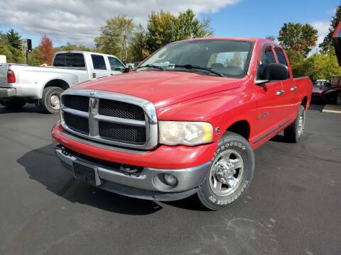 2004 Dodge Ram Pickup 2500 for sale at Cruisin' Auto Sales in Madison IN