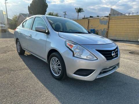 2018 Nissan Versa for sale at E and M Auto Sales in Bloomington CA