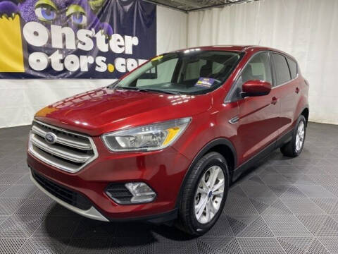 2019 Ford Escape for sale at Monster Motors in Michigan Center MI