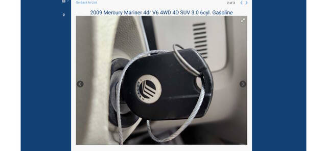 2009 Mercury Mariner V6