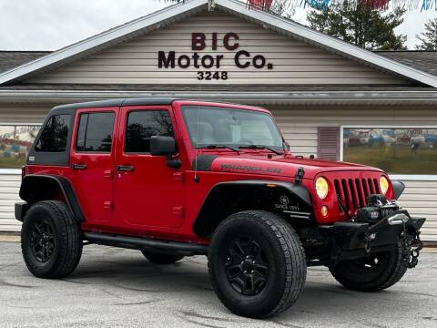 2014 Jeep Wrangler Unlimited for sale at Bic Motors in Jackson MO