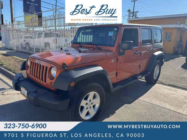 2011 Jeep Wrangler Unlimited for sale at Best Buy Auto Sales in Los Angeles, CA