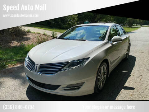 2014 Lincoln MKZ Hybrid for sale at Speed Auto Mall in Greensboro NC