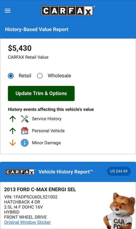 2013 Ford C-MAX Energi SEL