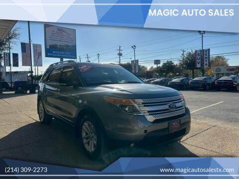 2014 Ford Explorer for sale at Magic Auto Sales in Dallas TX