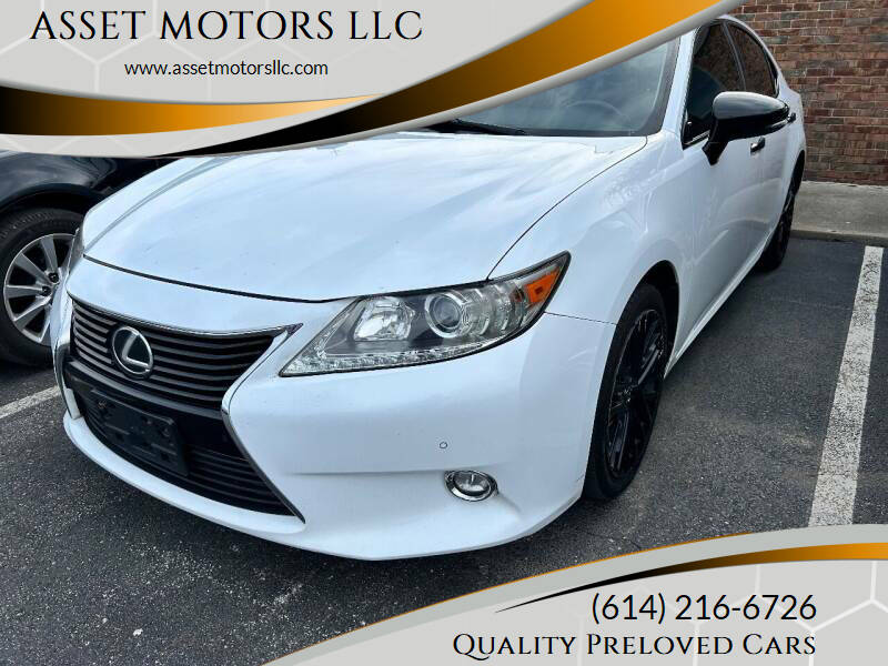 2015 Lexus ES 350 for sale at ASSET MOTORS LLC in Westerville OH