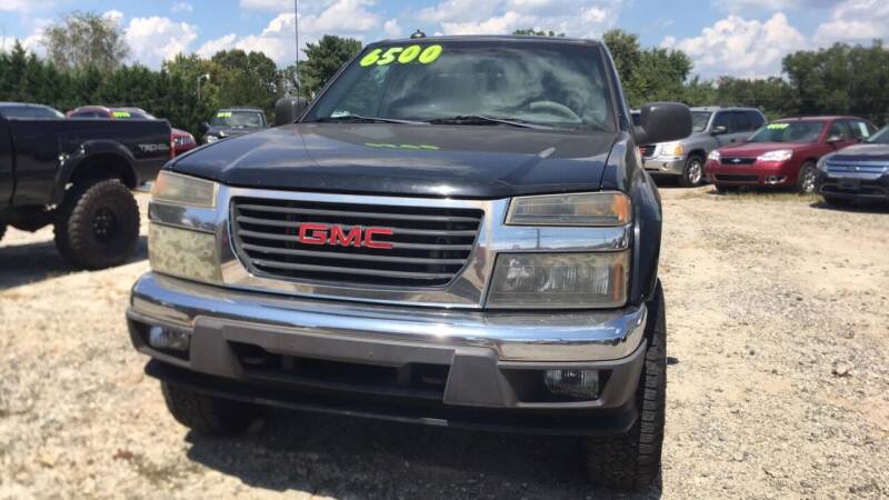 2004 GMC Canyon for sale at S & H AUTO LLC in Granite Falls NC