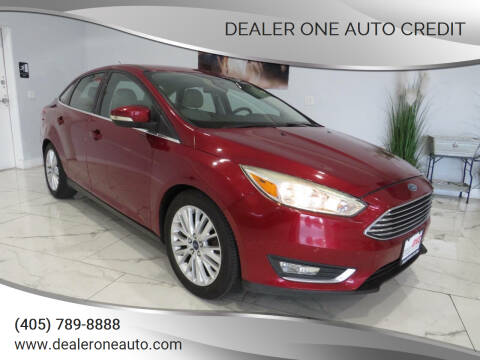 2017 Ford Focus for sale at Dealer One Auto Credit in Oklahoma City OK