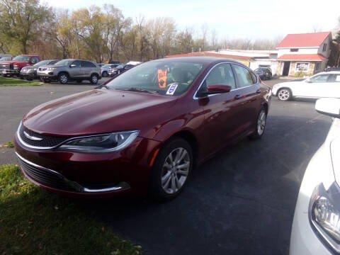 2015 Chrysler 200 for sale at Pool Auto Sales Inc in Spencerport NY