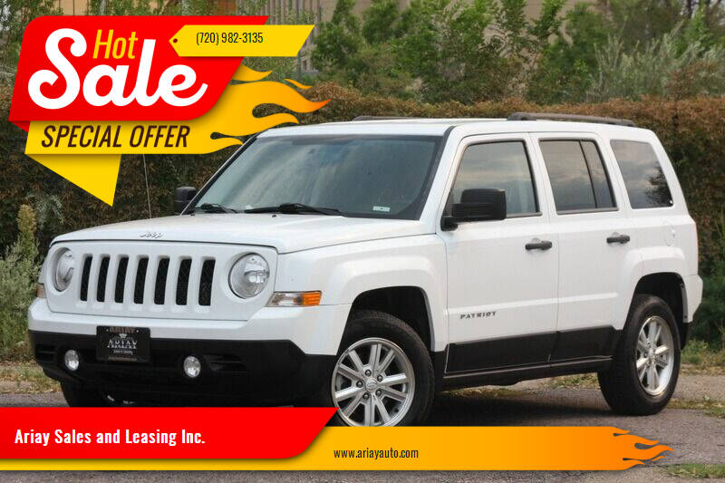 2016 Jeep Patriot for sale at Ariay Sales and Leasing Inc. - Pre Owned Storage Lot in Denver CO
