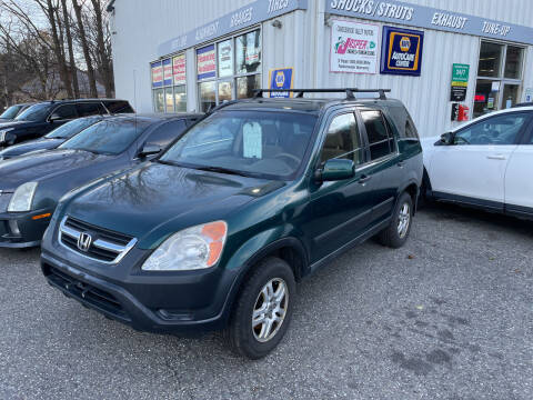 2002 Honda CR-V for sale at Candlewood Valley Motors in New Milford CT