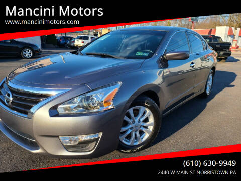 2015 Nissan Altima for sale at Mancini Motors in Norristown PA