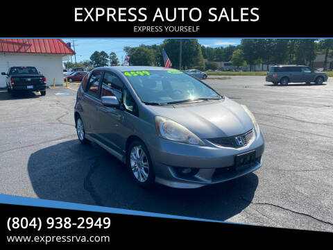 2010 Honda Fit for sale at EXPRESS AUTO SALES in Midlothian VA
