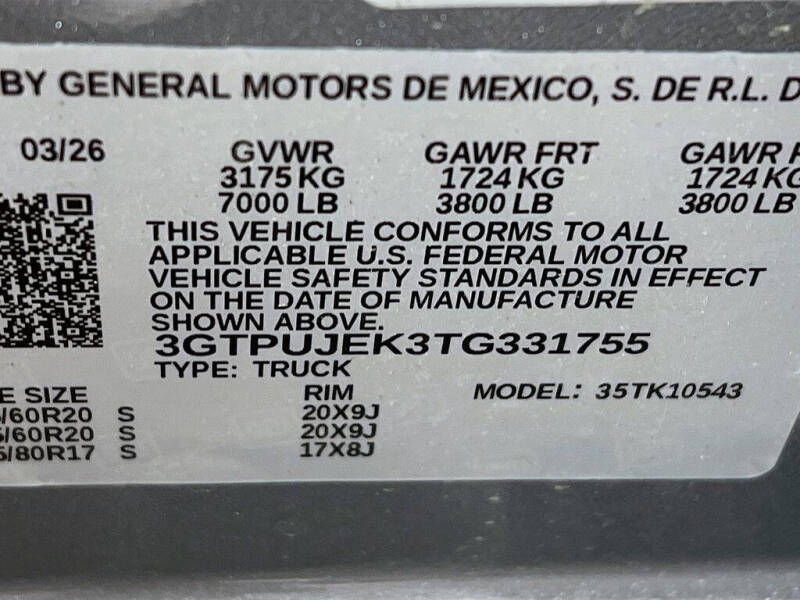 2026 GMC Sierra 1500 Elevation Standard