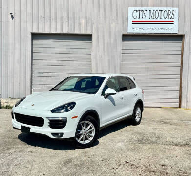 2016 Porsche Cayenne for sale at CTN MOTORS in Houston TX