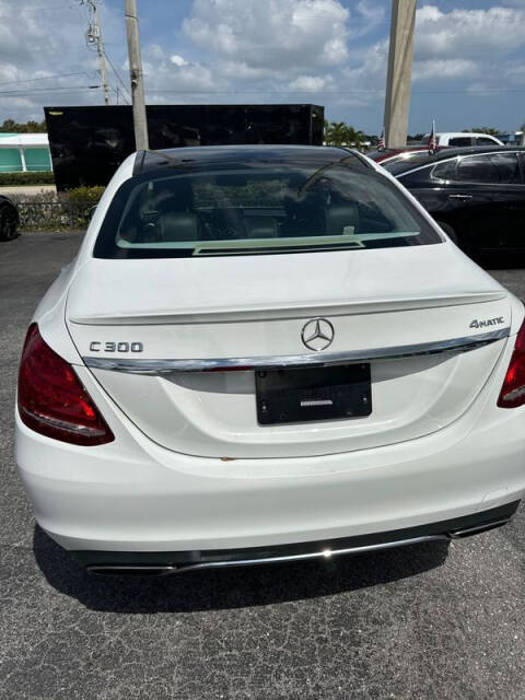 2016 Mercedes-Benz C-Class for sale at Tropical Auto Sales in North Palm Beach, FL