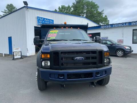 2008 Ford F-450 Super Duty for sale at F&F Auto Inc. in West Bridgewater MA