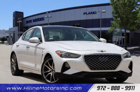 2019 Genesis G70 for sale at HILINE MOTORS in Plano TX