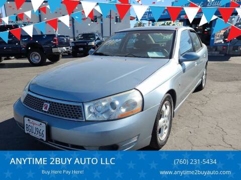 2004 Saturn L300 for sale at ANYTIME 2BUY AUTO LLC in Oceanside CA