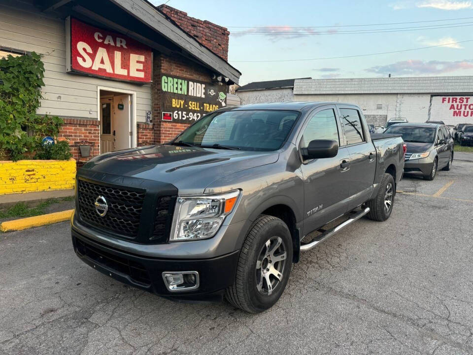 2017 Nissan Titan for sale at Green Ride LLC in NASHVILLE, TN