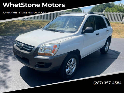 2008 Kia Sportage for sale at WhetStone Motors in Bensalem PA