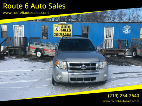 2009 Ford Escape for sale at Route 6 Auto Sales in Portage IN