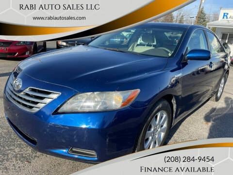 2007 Toyota Camry Hybrid for sale at RABI AUTO SALES LLC in Garden City ID