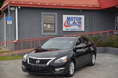 2015 Nissan Altima for sale at Motor Car Concepts II - Kirkman Location in Orlando FL