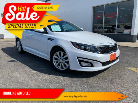 2015 Kia Optima for sale at HIGHLINE AUTO LLC in Kenosha WI