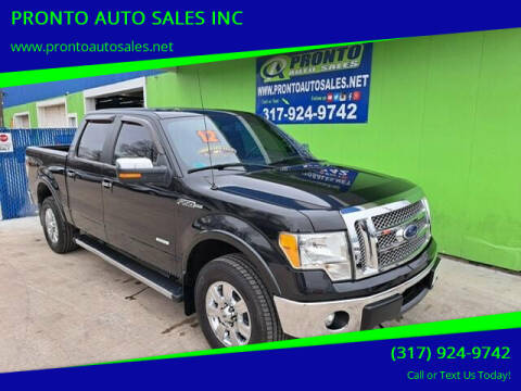 2012 Ford F-150 for sale at PRONTO AUTO SALES INC in Indianapolis IN