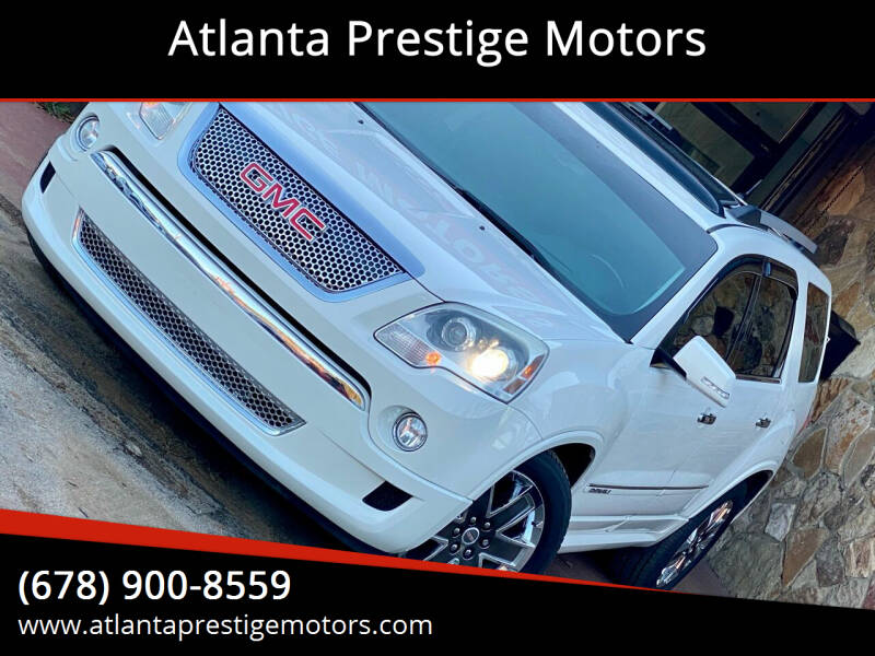 2011 GMC Acadia for sale at Atlanta Prestige Motors in Decatur GA