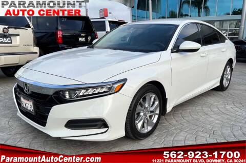 2019 Honda Accord for sale at PARAMOUNT AUTO CENTER in Downey CA