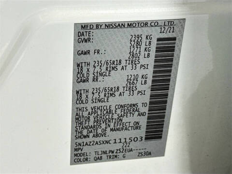 2022 Nissan Murano S