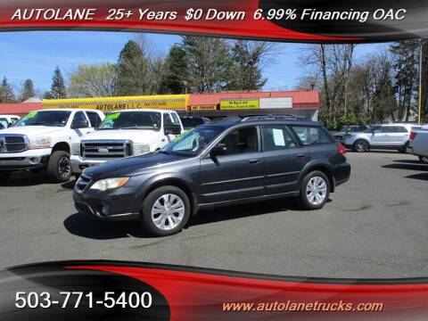 2008 Subaru Outback for sale at AUTOLANE in Portland OR