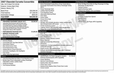 2007 Chevrolet Corvette