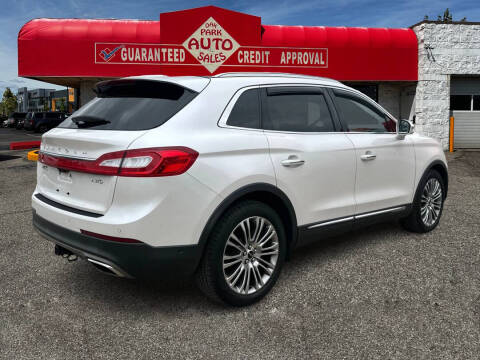 2018 Lincoln MKX Reserve