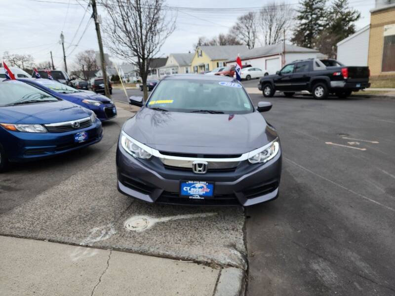 2016 Honda Civic for sale at CT AutoFair in West Hartford CT