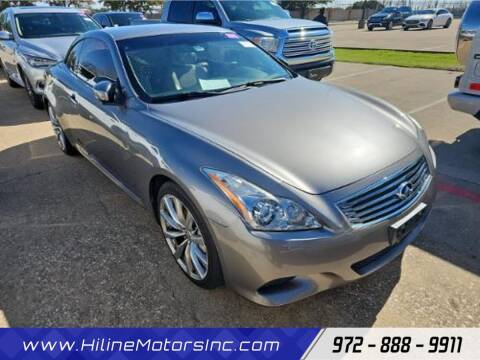2009 Infiniti G37 Convertible for sale at HILINE MOTORS in Plano TX