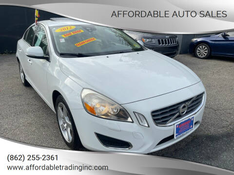 2012 Volvo S60 for sale at Affordable Auto Sales in Irvington NJ
