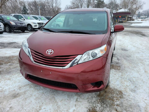 2015 Toyota Sienna for sale at Prime Time Auto LLC in Shakopee MN