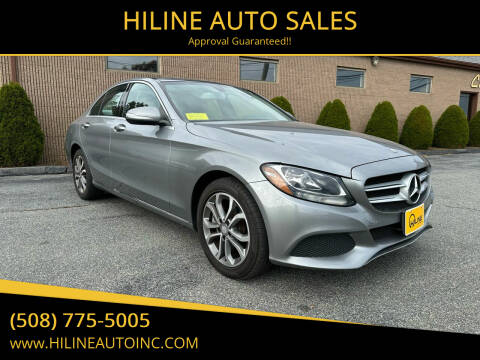 2015 Mercedes-Benz C-Class for sale at HILINE AUTO SALES in Hyannis MA