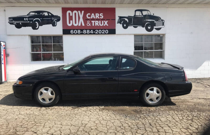 2003 Chevrolet Monte Carlo for sale at Cox Cars & Trux in Edgerton WI