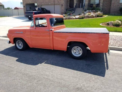 1960 Ford F-100 for sale at Classic Car Deals in Cadillac MI