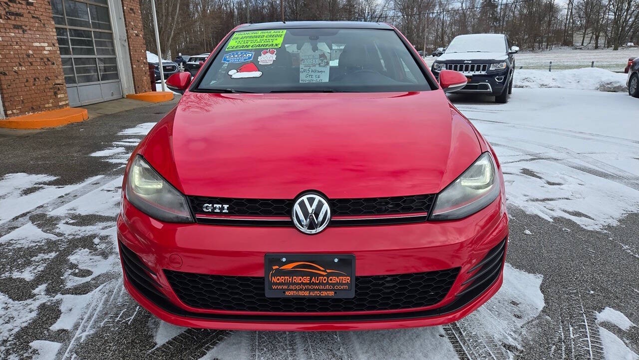 2015 Volkswagen Golf GTI for sale at North Ridge Auto Center LLC in Madison, OH