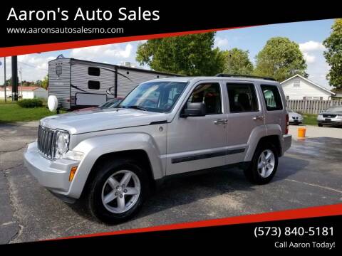 2012 Jeep Liberty for sale at Aaron's Auto Sales in Poplar Bluff MO