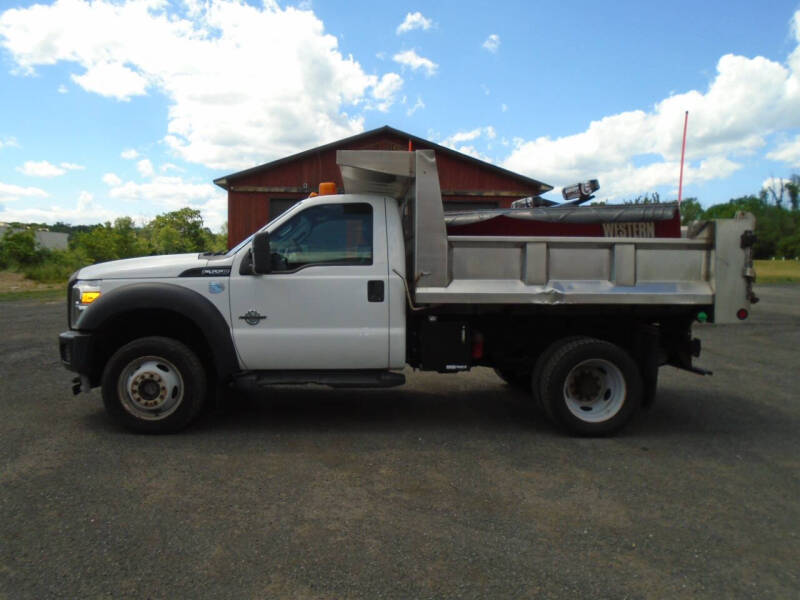 2012 Ford f550 4x4 dump diesel stainless