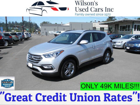 2018 Hyundai Santa Fe Sport for sale at Wilson's Used Cars Inc in Eugene OR