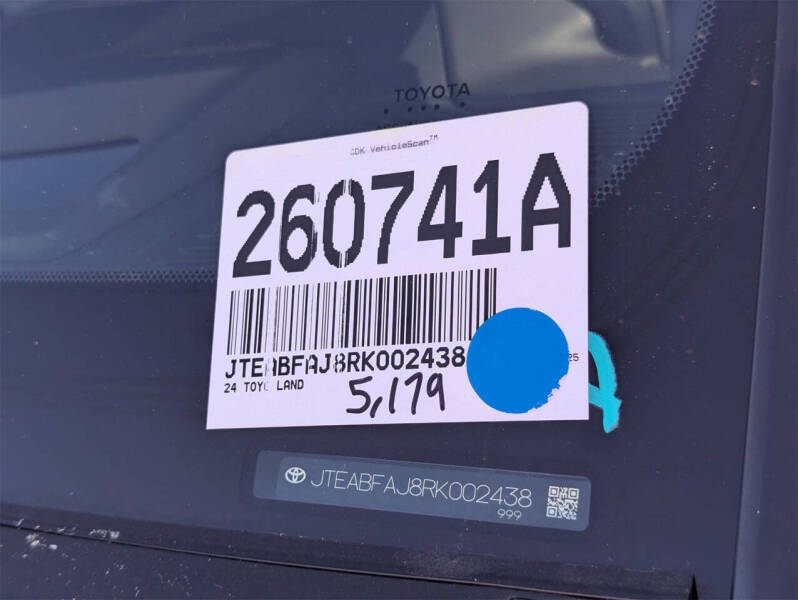 2024 Toyota Land Cruiser First Edition