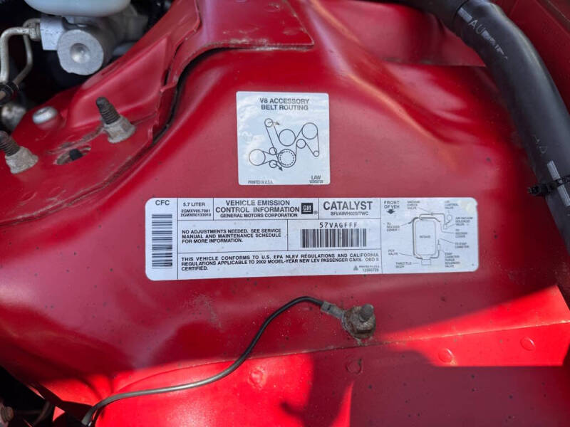 2002 Pontiac Firebird Formula